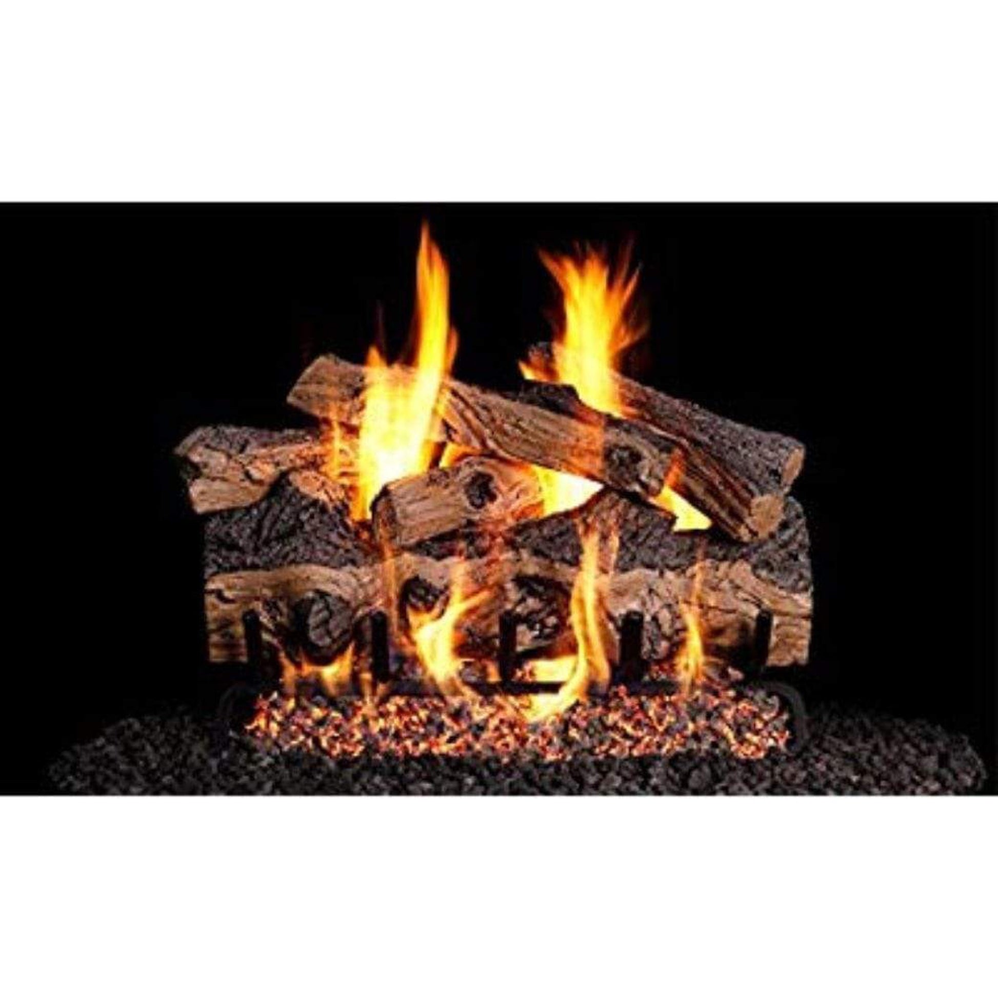 Real Fyre 24" Gnarled Split Oak Vented Gas Log Set