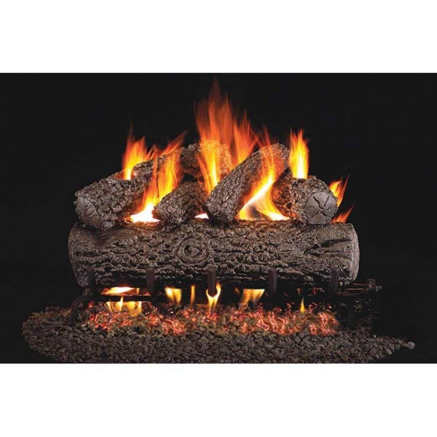 Real Fyre 24" Post Oak Vented Gas Log Set