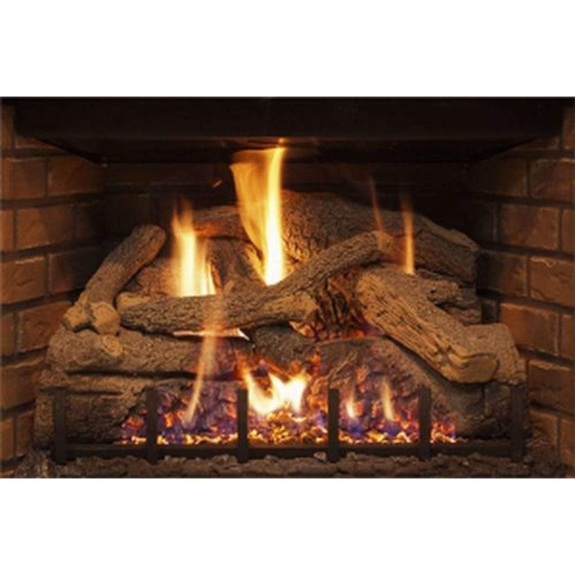 Real Fyre 30" Burnt American Oak Direct Vent Gas Log Set
