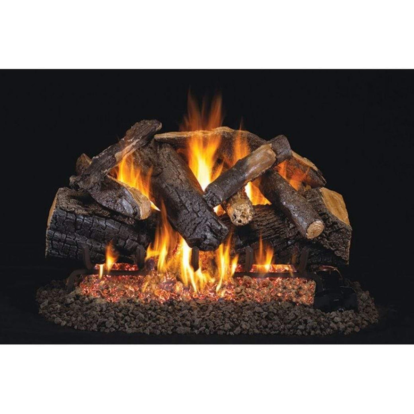 Real Fyre 30" Charred Majestic Oak Vented Gas Log Set