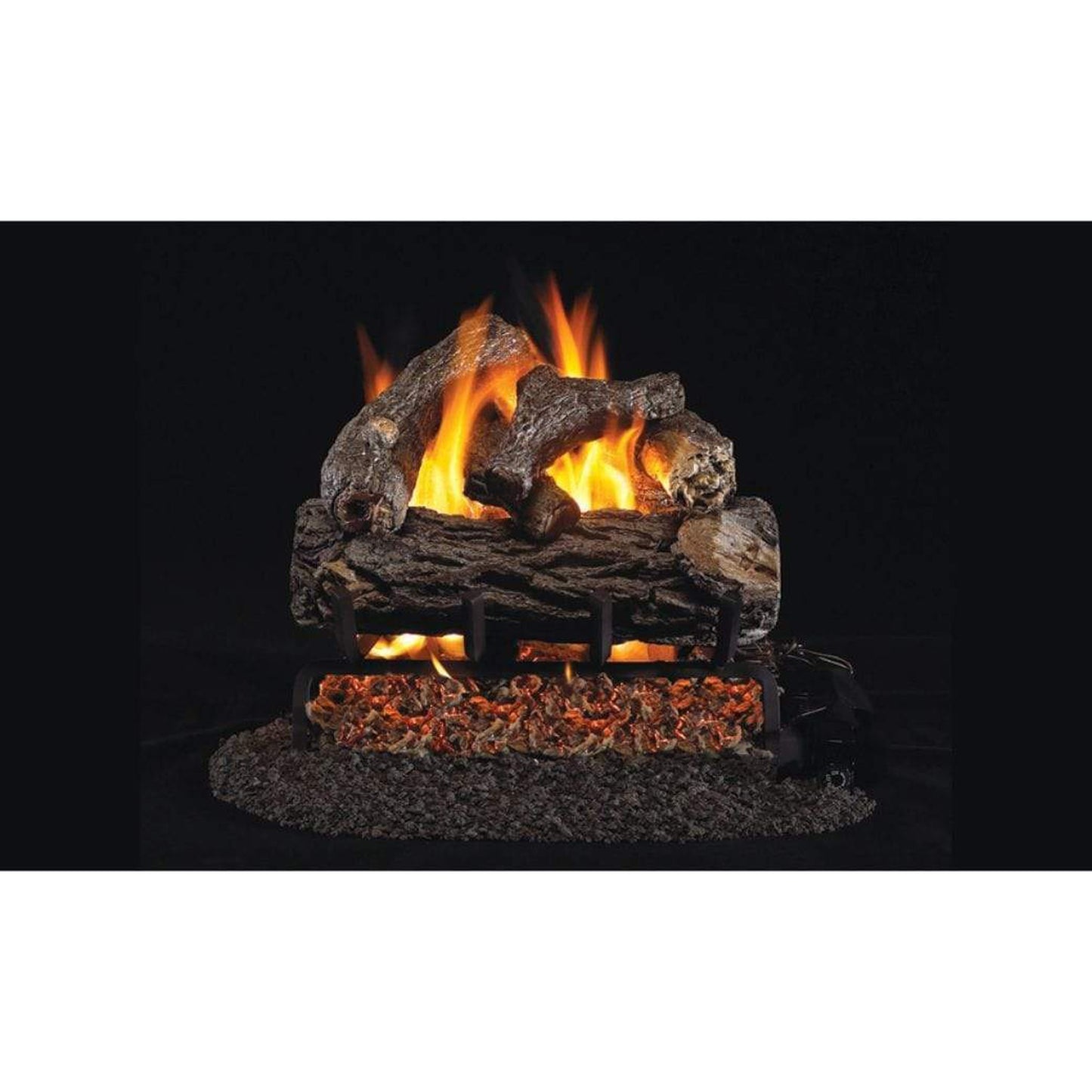 Real Fyre 30" Golden Oak Designer Plus Vented Gas Log Set