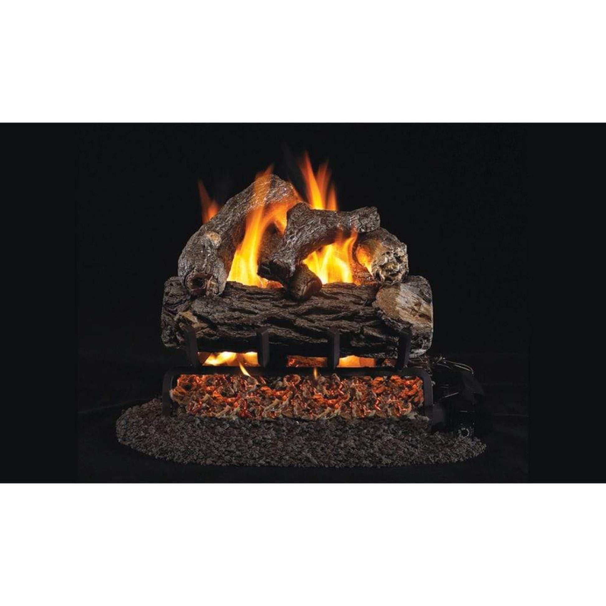 Real Fyre 30" Golden Oak Designer Plus Vented Gas Log Set