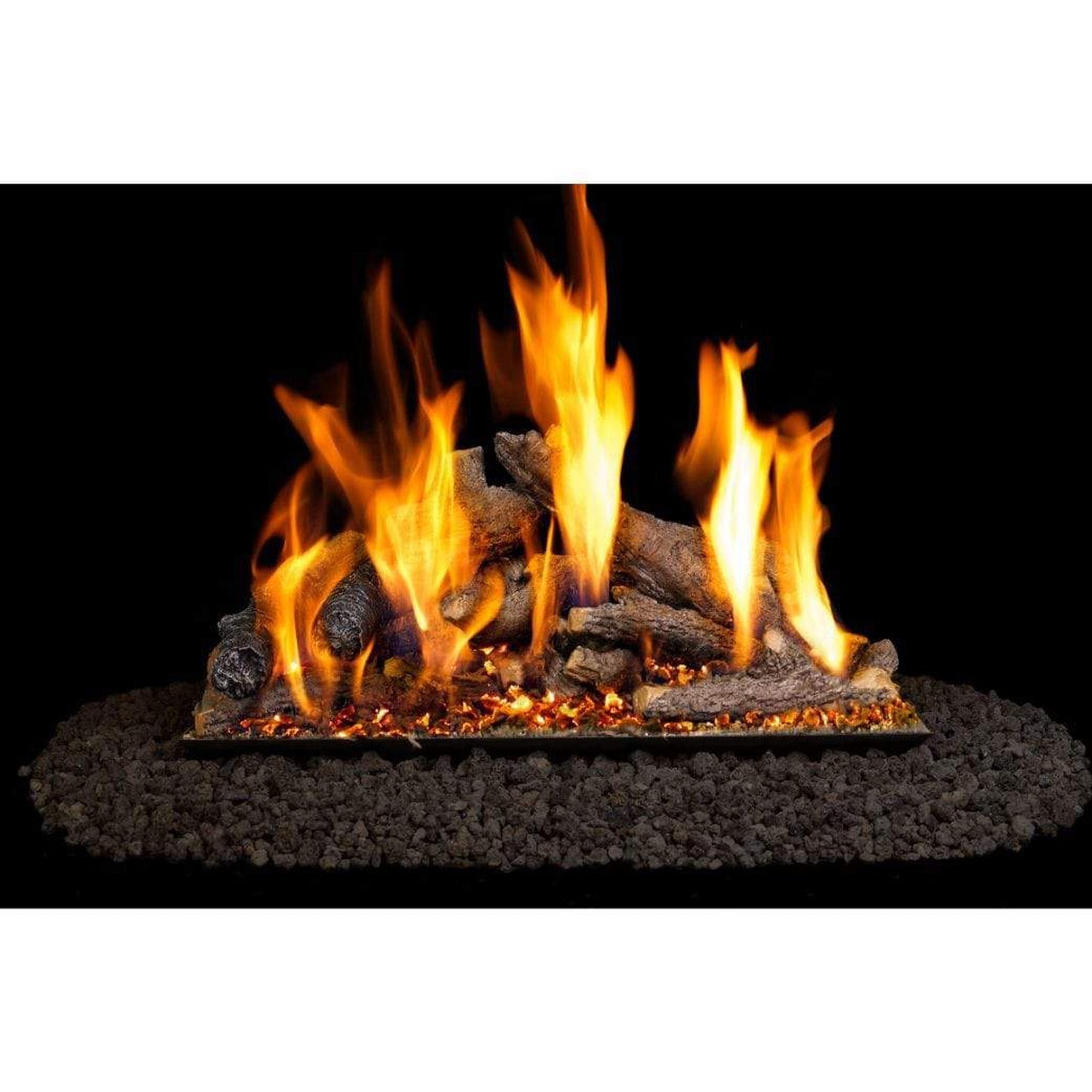 Real Fyre 30" Shoreline Designer Oak Vented Gas Log Set