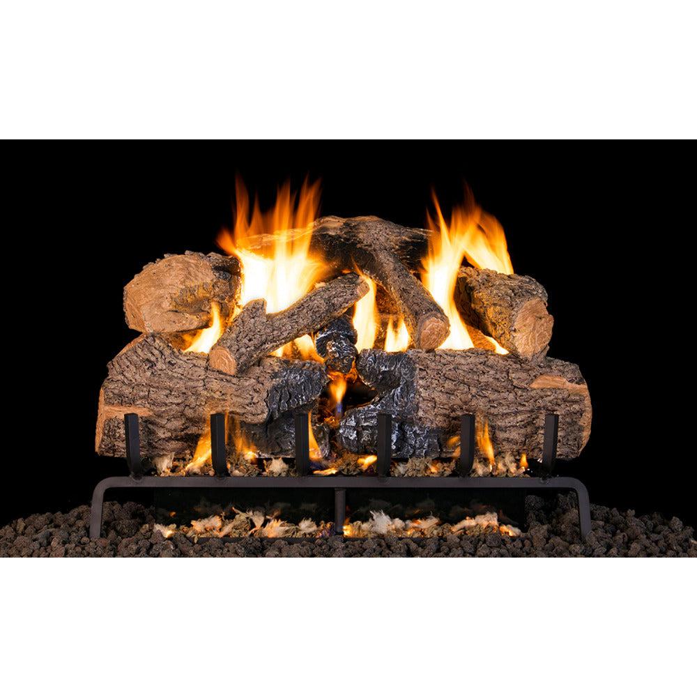 Real Fyre Charred Series 24" Charred Angel Oak Vented Gas Logs