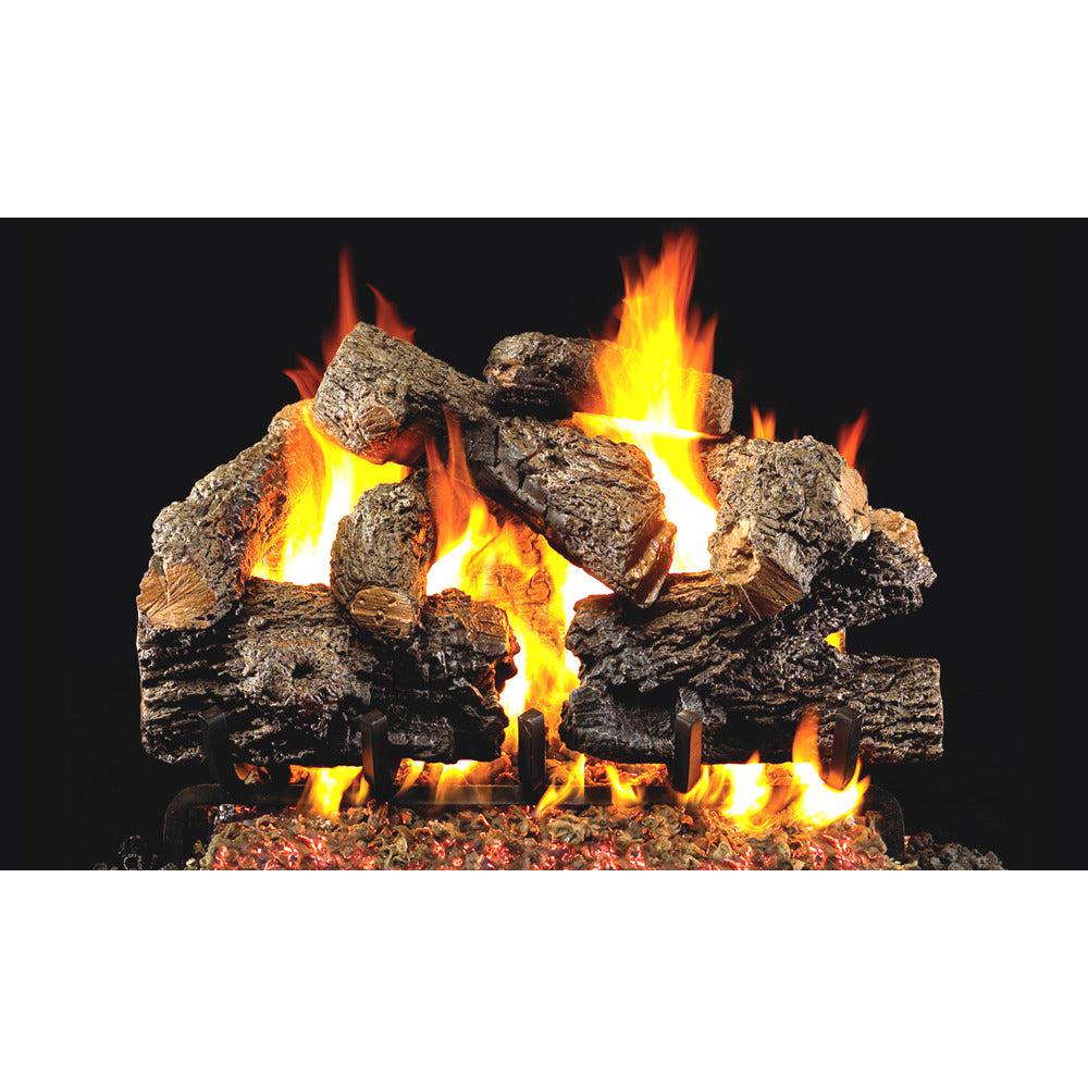 Real Fyre Charred Series 42" Charred Royal English Oak Vented Gas Logs