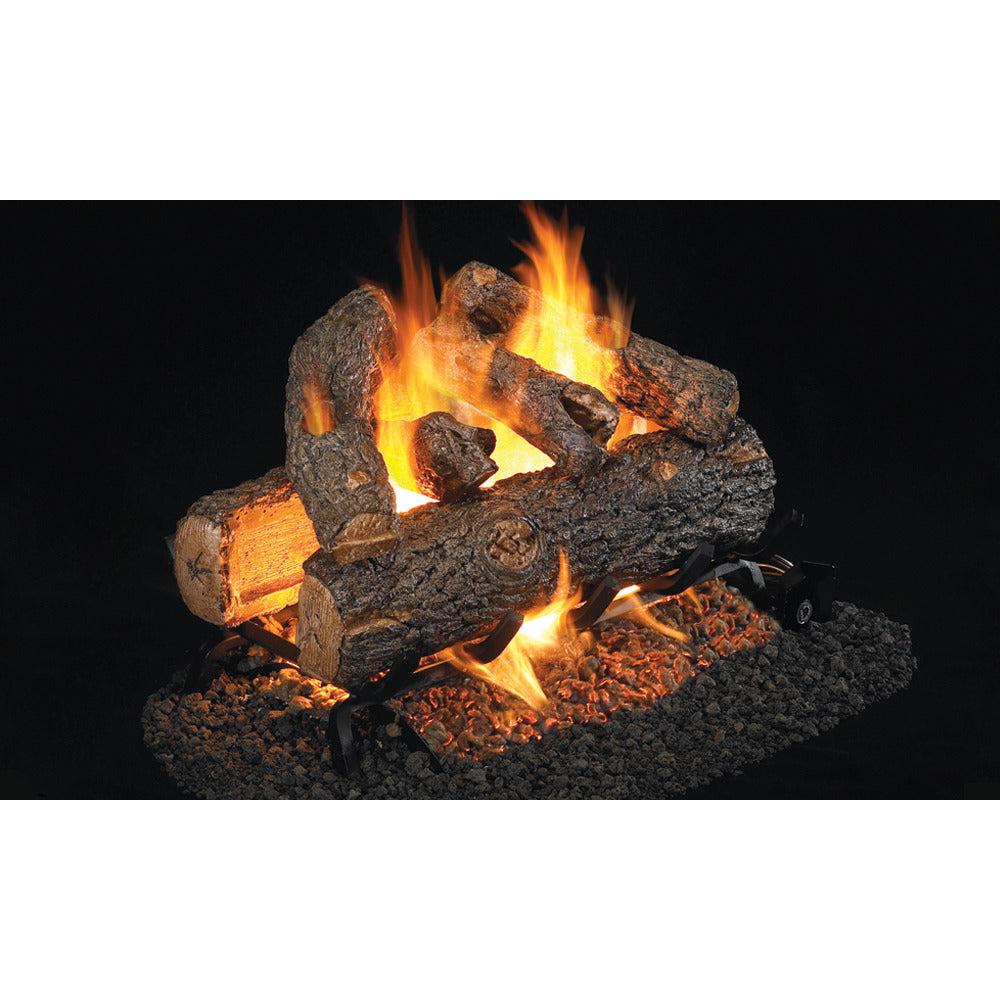 Real Fyre Designer Series 30" Golden Oak Designer Plus See-Thru Vented Gas Logs