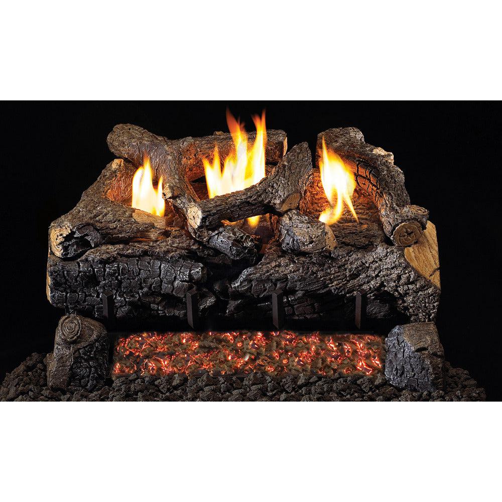 Real Fyre G18 Series 16/18" See-Thru Vent-Free Evening Fyre Charred Gas Logs