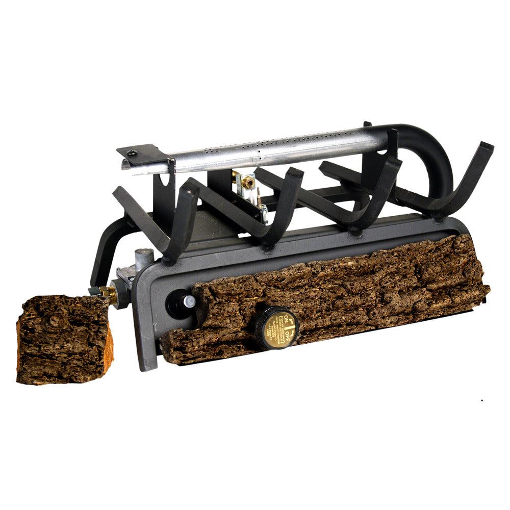 Real Fyre G8E Series 18" Vent-Free Natural Gas Burner System With On/Off Remote Control