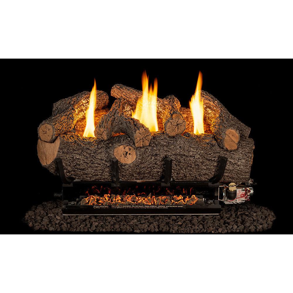 Real Fyre G9 Series 24" See-Thru Vent-Free Meadow Oak Gas Logs