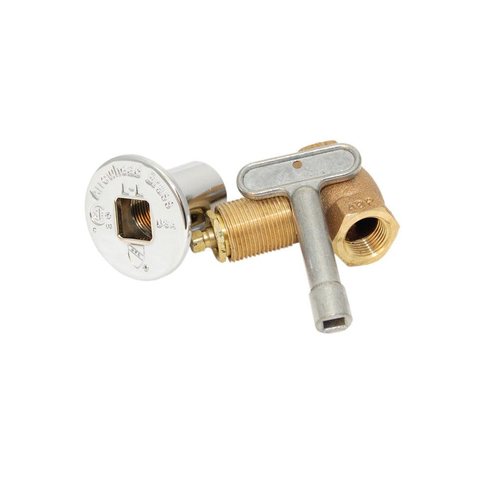Real Fyre Straight Line Gas Valve With Key