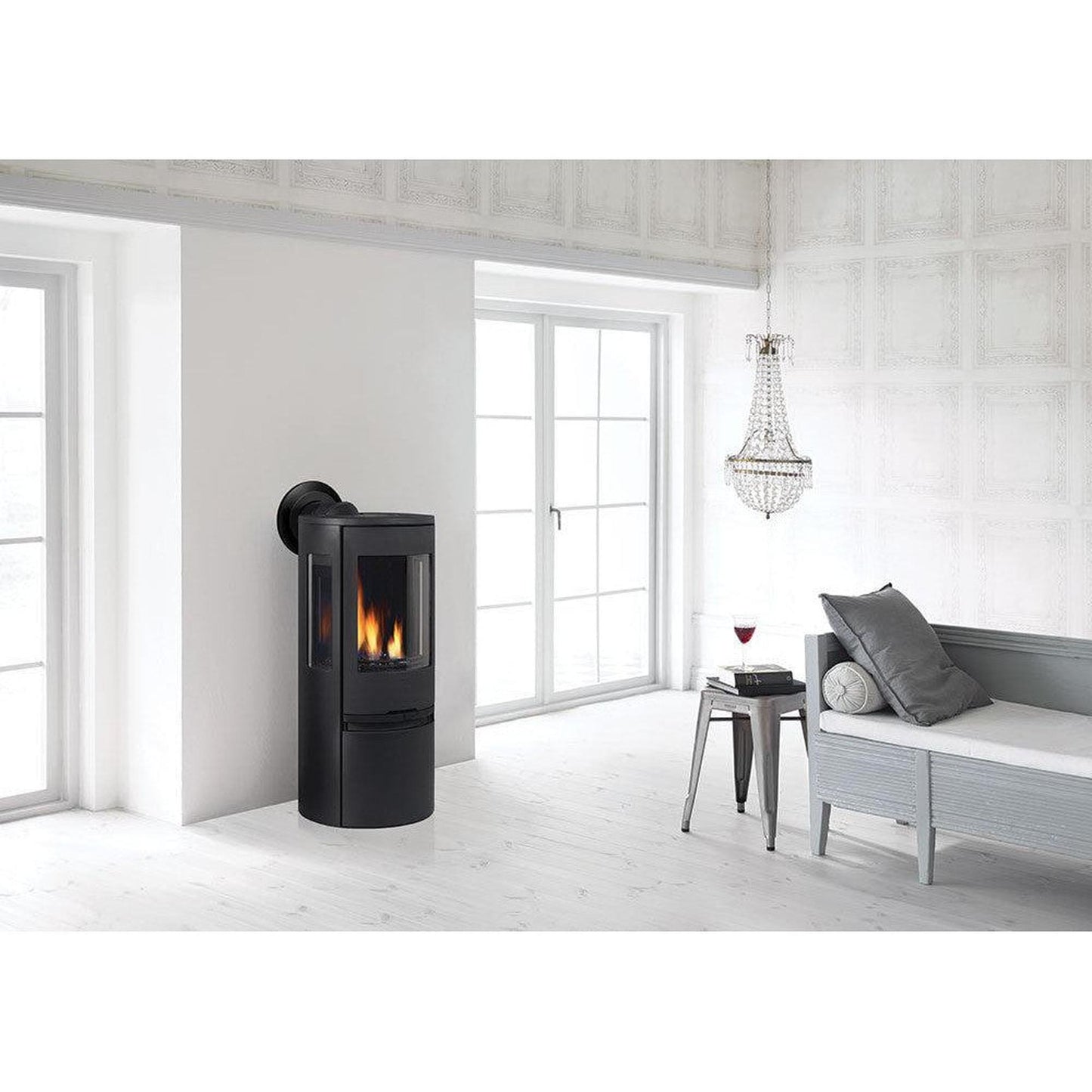 Regency Contura RC500E 24 Black Freestanding Direct Vent Liquid Propa – US  Fireplace Store