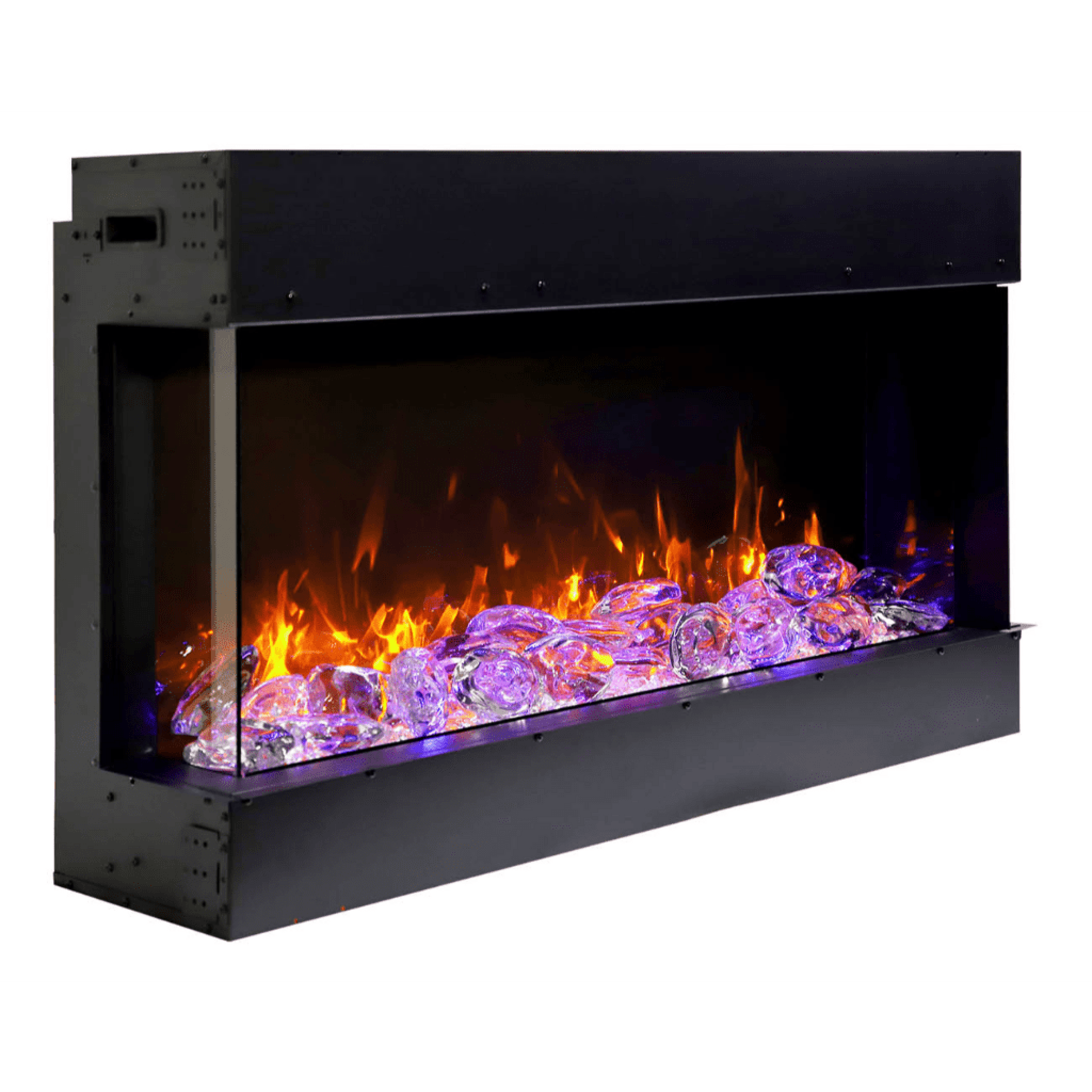 Remii by Amantii Bay Slim 30" 3-Sided Indoor / Outdoor Smart Electric Fireplace