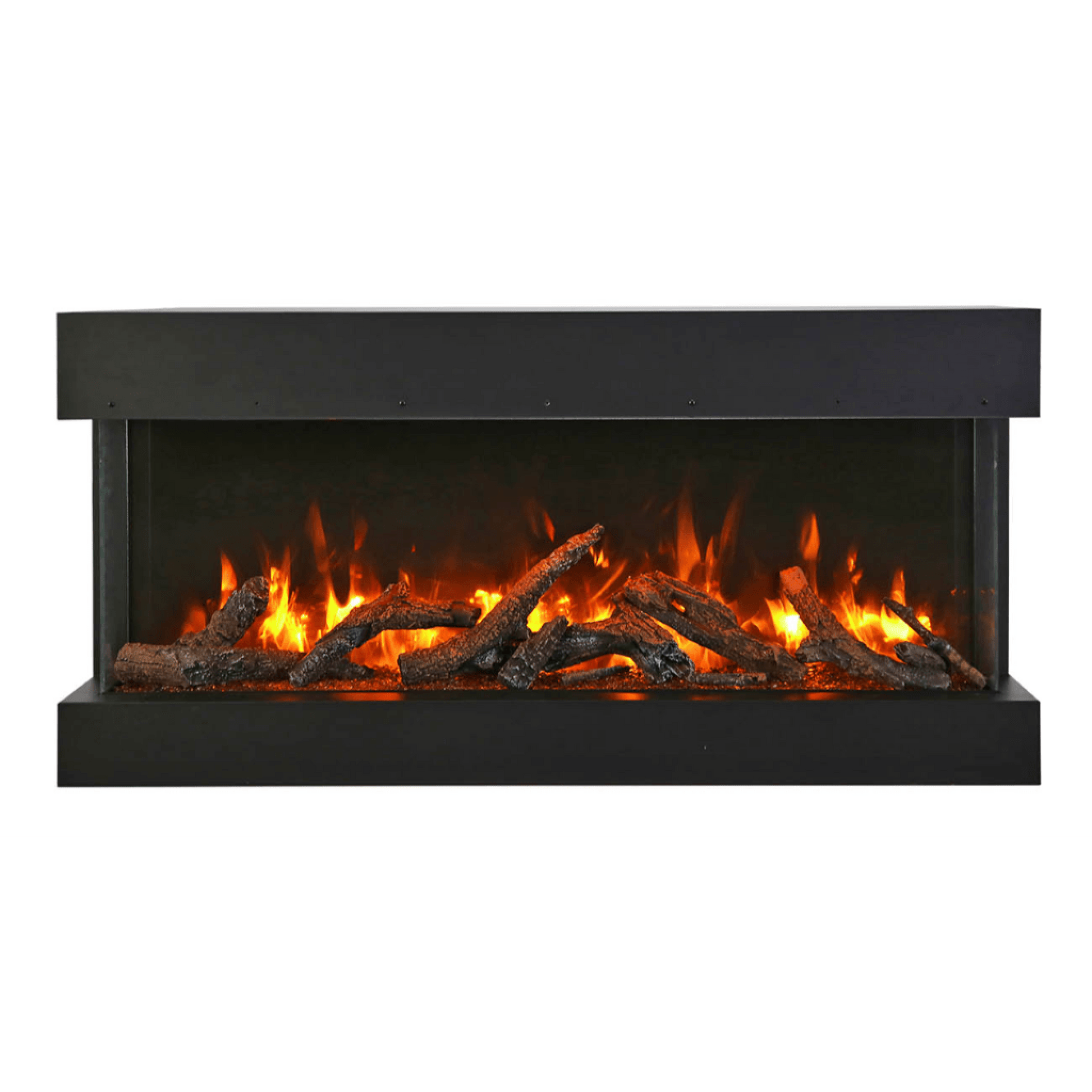 Remii by Amantii Bay Slim 40" 3-Sided Indoor / Outdoor Smart Electric Fireplace