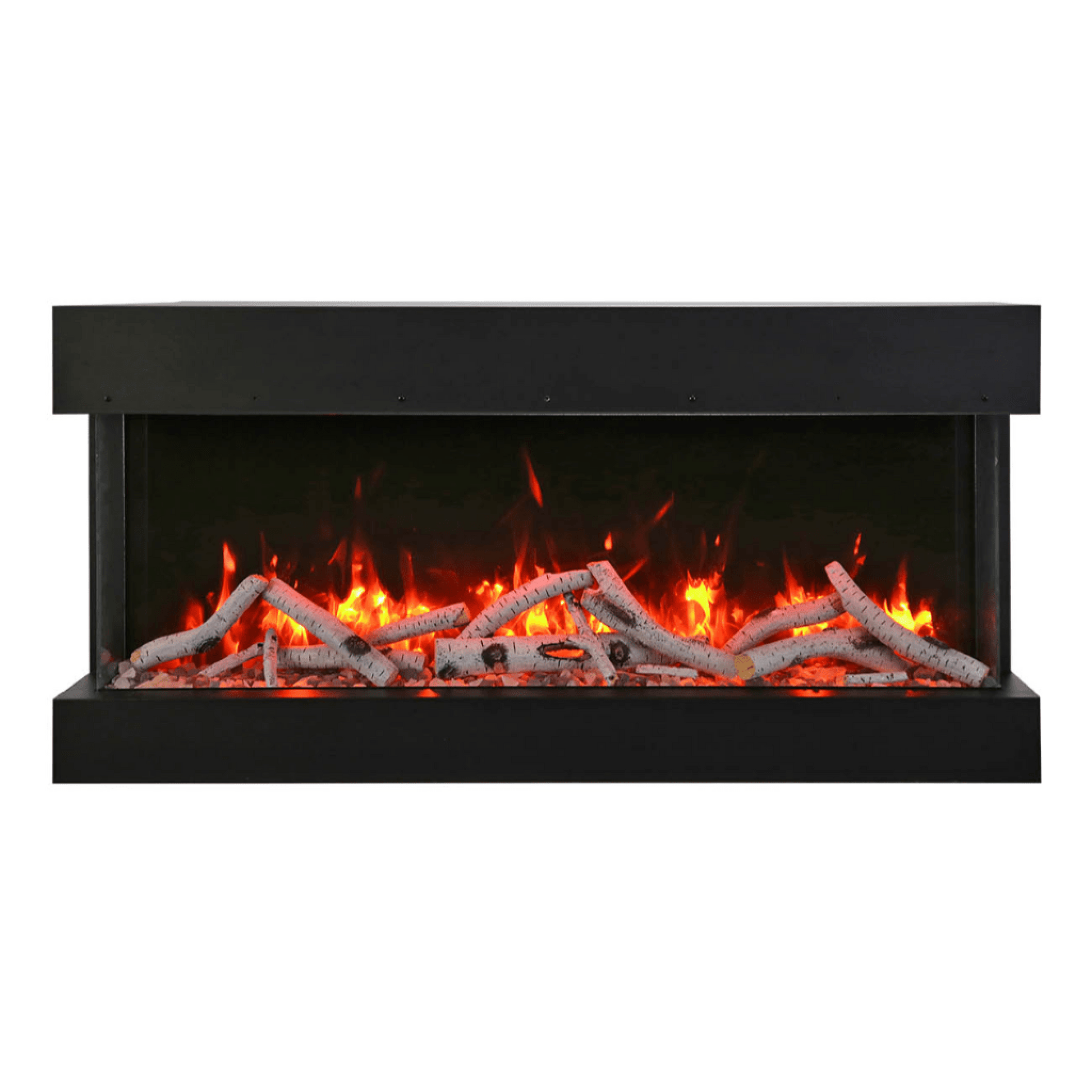Remii by Amantii Bay Slim 50" 3-Sided Indoor / Outdoor Smart Electric Fireplace