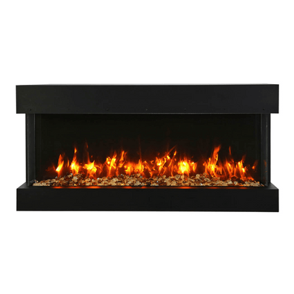 Remii by Amantii Bay Slim 50" 3-Sided Indoor / Outdoor Smart Electric Fireplace