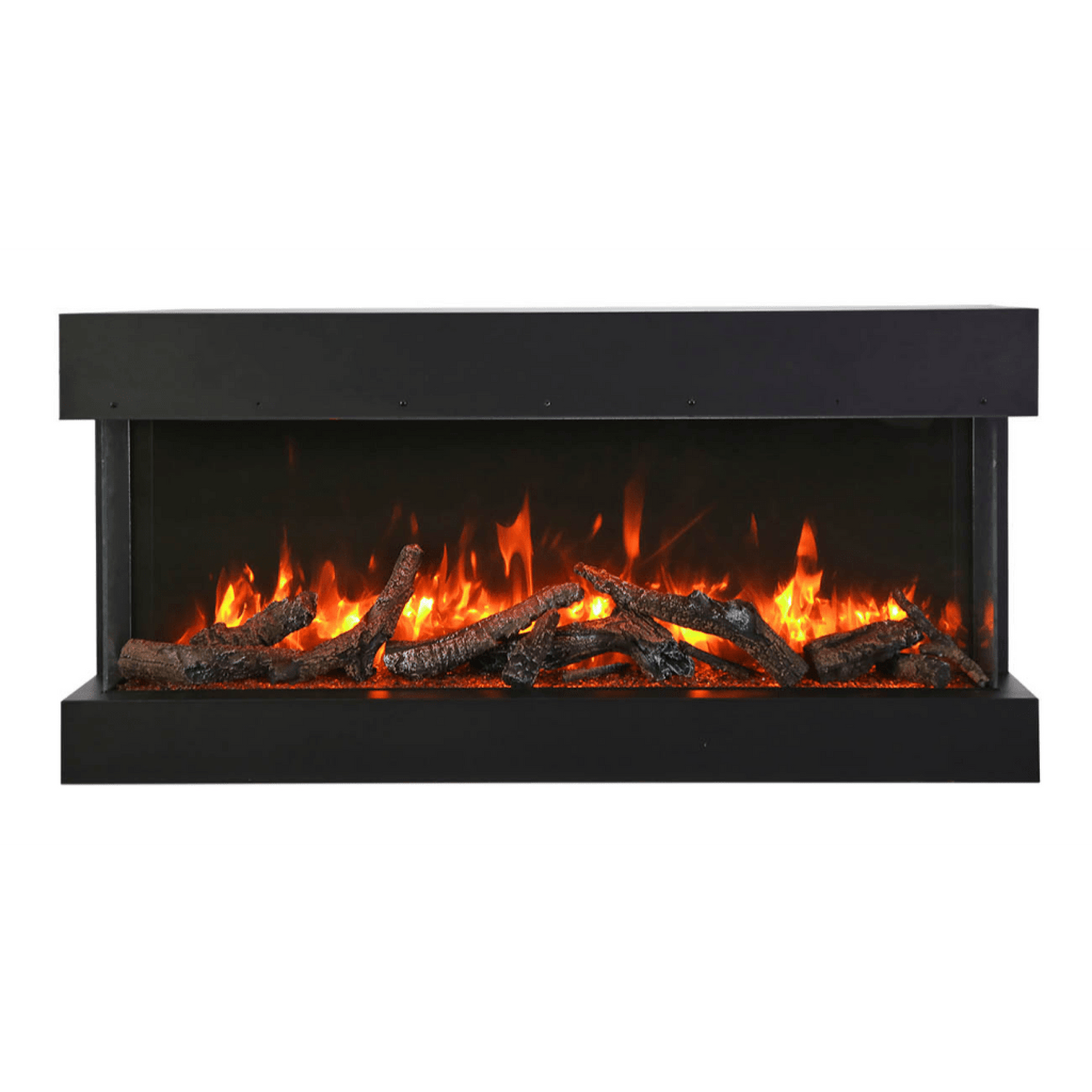 Remii by Amantii Bay Slim 50" 3-Sided Indoor / Outdoor Smart Electric Fireplace