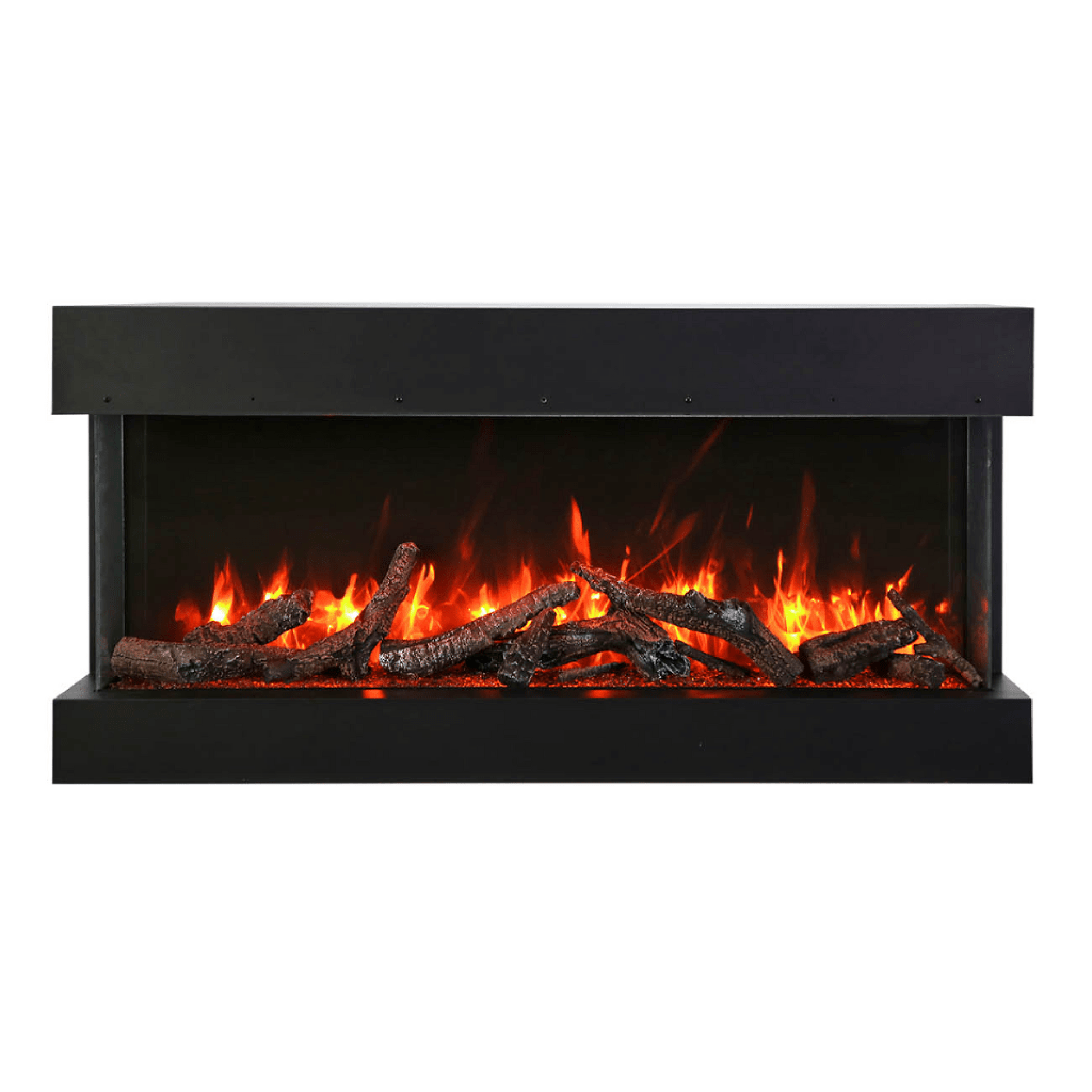 Remii by Amantii Bay Slim 50" 3-Sided Indoor / Outdoor Smart Electric Fireplace