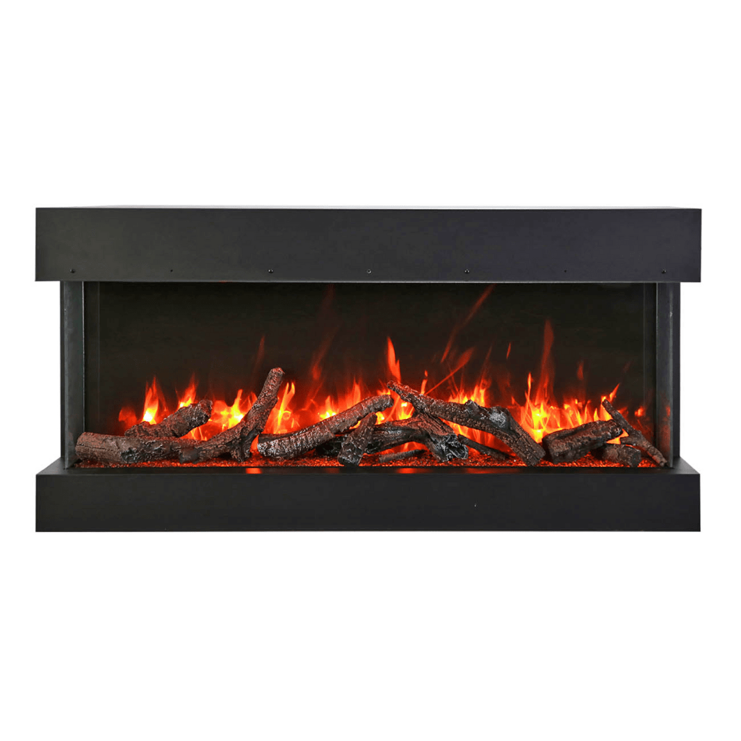 Remii by Amantii Bay Slim 50" 3-Sided Indoor / Outdoor Smart Electric Fireplace