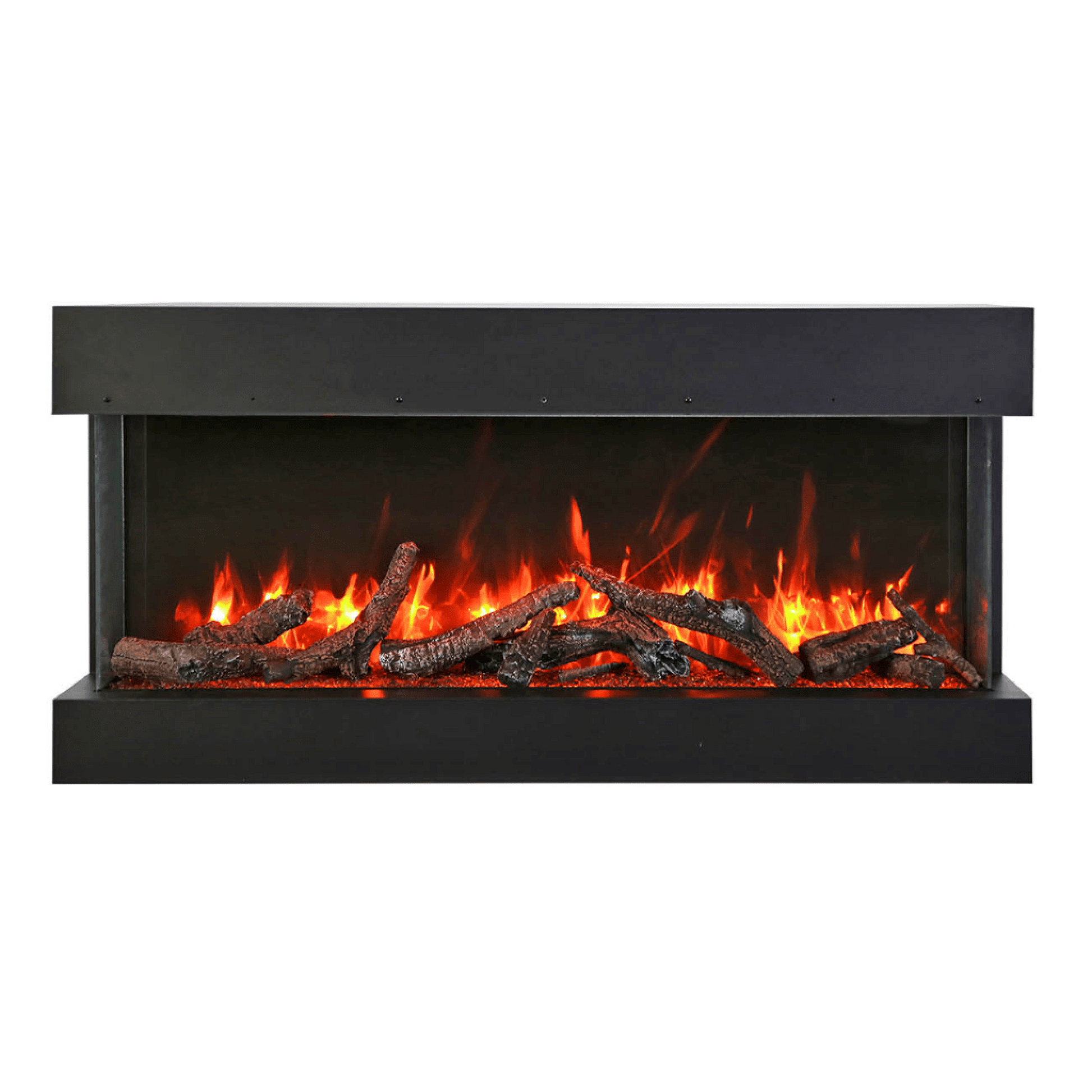 Remii by Amantii Bay Slim 50" 3-Sided Indoor / Outdoor Smart Electric Fireplace