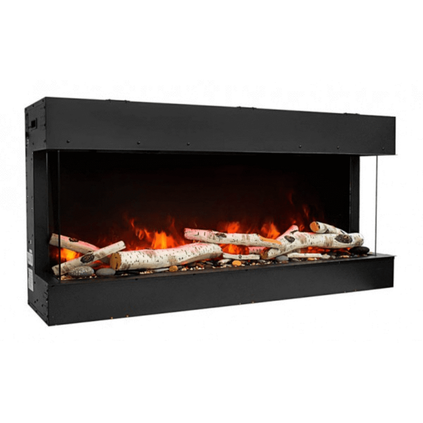 Remii by Amantii Bay Slim 60" 3-Sided Indoor / Outdoor Smart Electric Fireplace