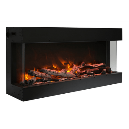 Remii by Amantii Bay Slim 60" 3-Sided Indoor / Outdoor Smart Electric Fireplace