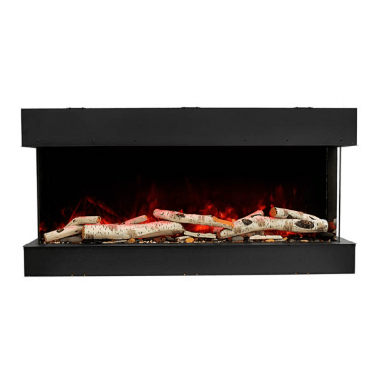 Remii by Amantii Bay Slim 60" 3-Sided Indoor / Outdoor Smart Electric Fireplace