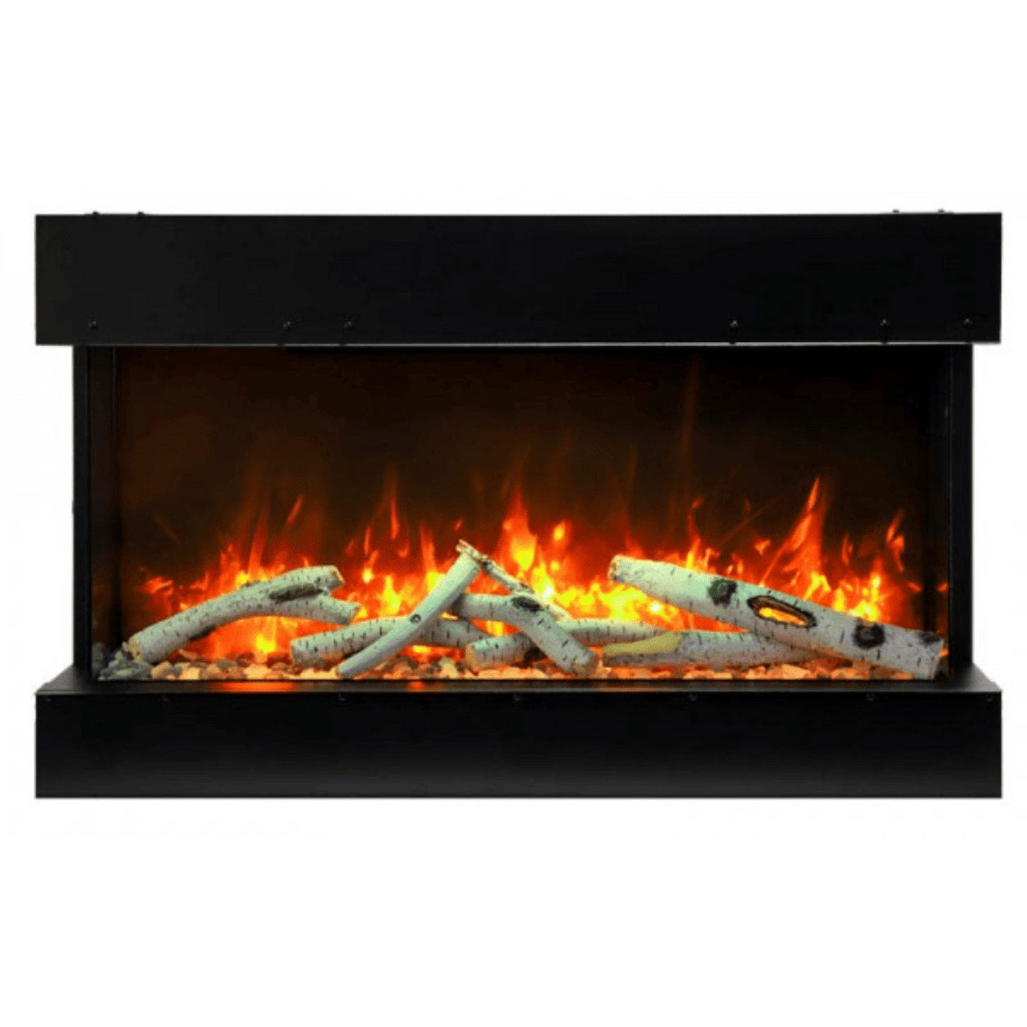 Remii by Amantii Bay Slim 60" 3-Sided Indoor / Outdoor Smart Electric Fireplace