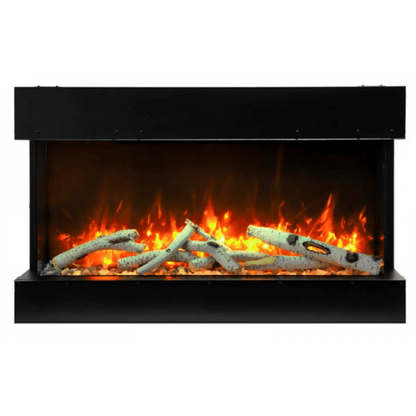 Remii by Amantii Bay Slim 60" 3-Sided Indoor / Outdoor Smart Electric Fireplace