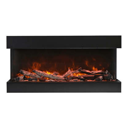 Remii by Amantii Bay Slim 60" 3-Sided Indoor / Outdoor Smart Electric Fireplace