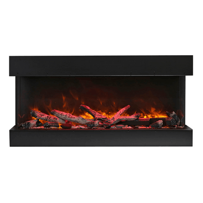 Remii by Amantii Bay Slim 60" 3-Sided Indoor / Outdoor Smart Electric Fireplace
