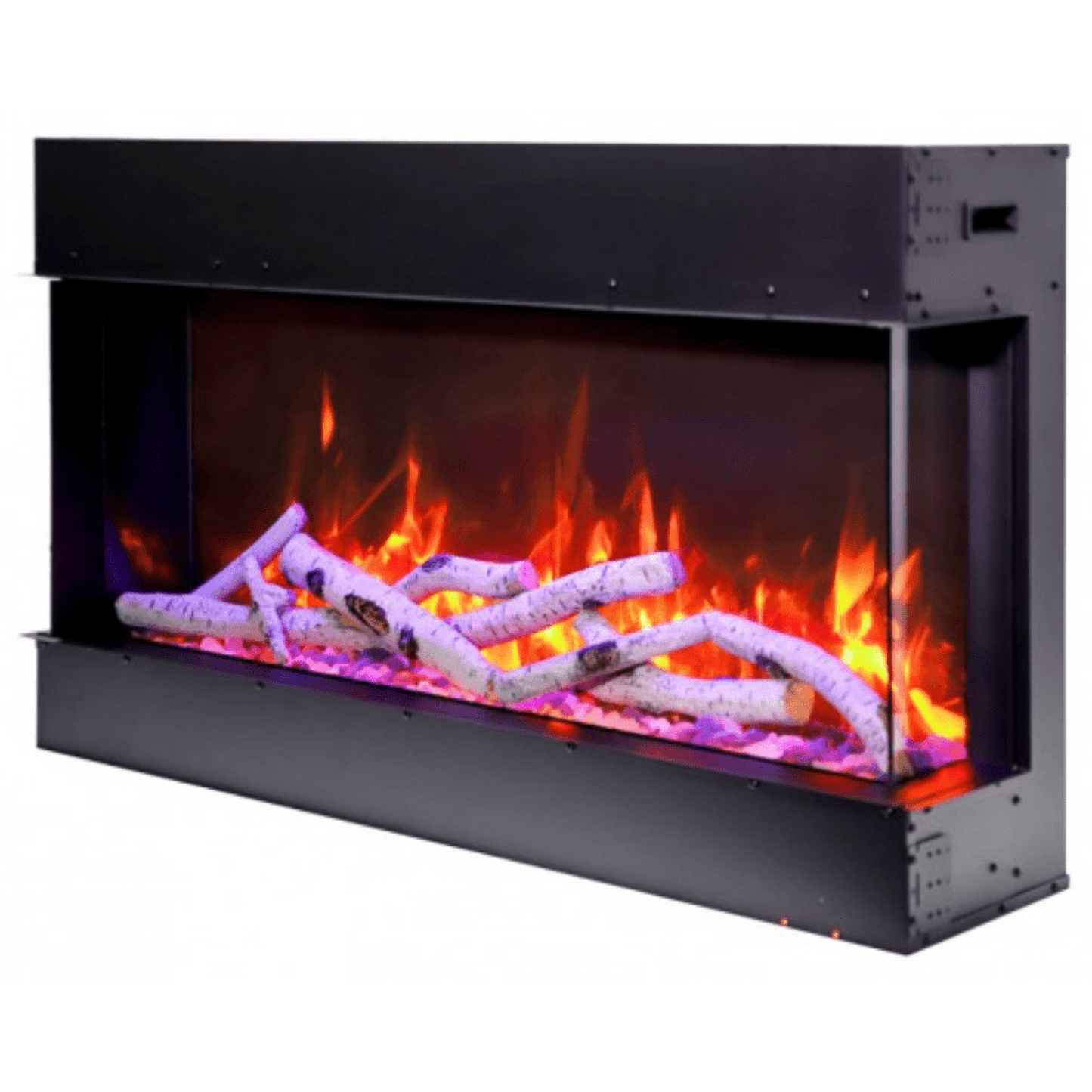 Remii by Amantii Bay Slim 72" 3-Sided Indoor / Outdoor Smart Electric Fireplace