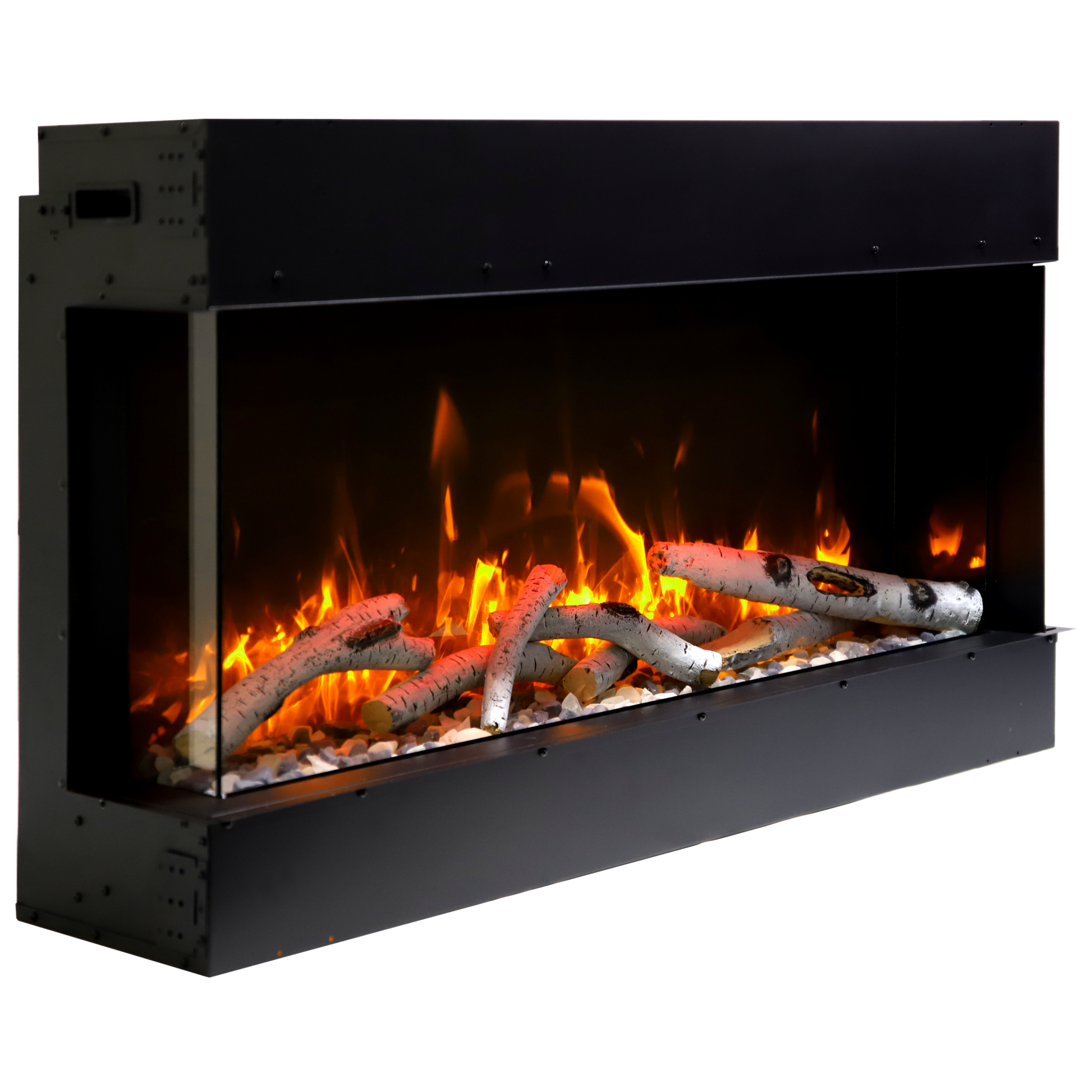 Remii by Amantii Bay Slim 60" 3-Sided Indoor / Outdoor Smart Electric Fireplace