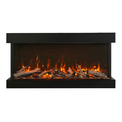 Remii by Amantii Bay Slim 72" 3-Sided Indoor / Outdoor Smart Electric Fireplace