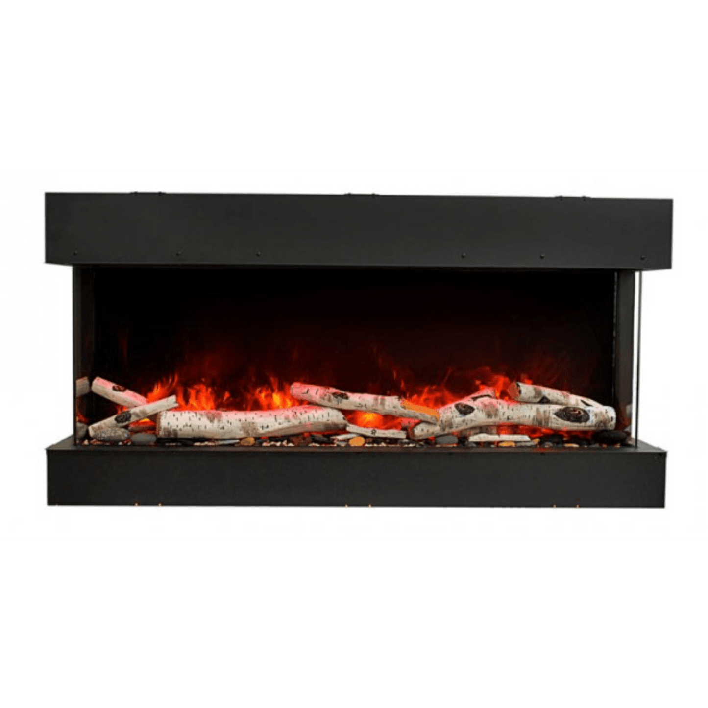 Remii by Amantii Bay Slim 72" 3-Sided Indoor / Outdoor Smart Electric Fireplace