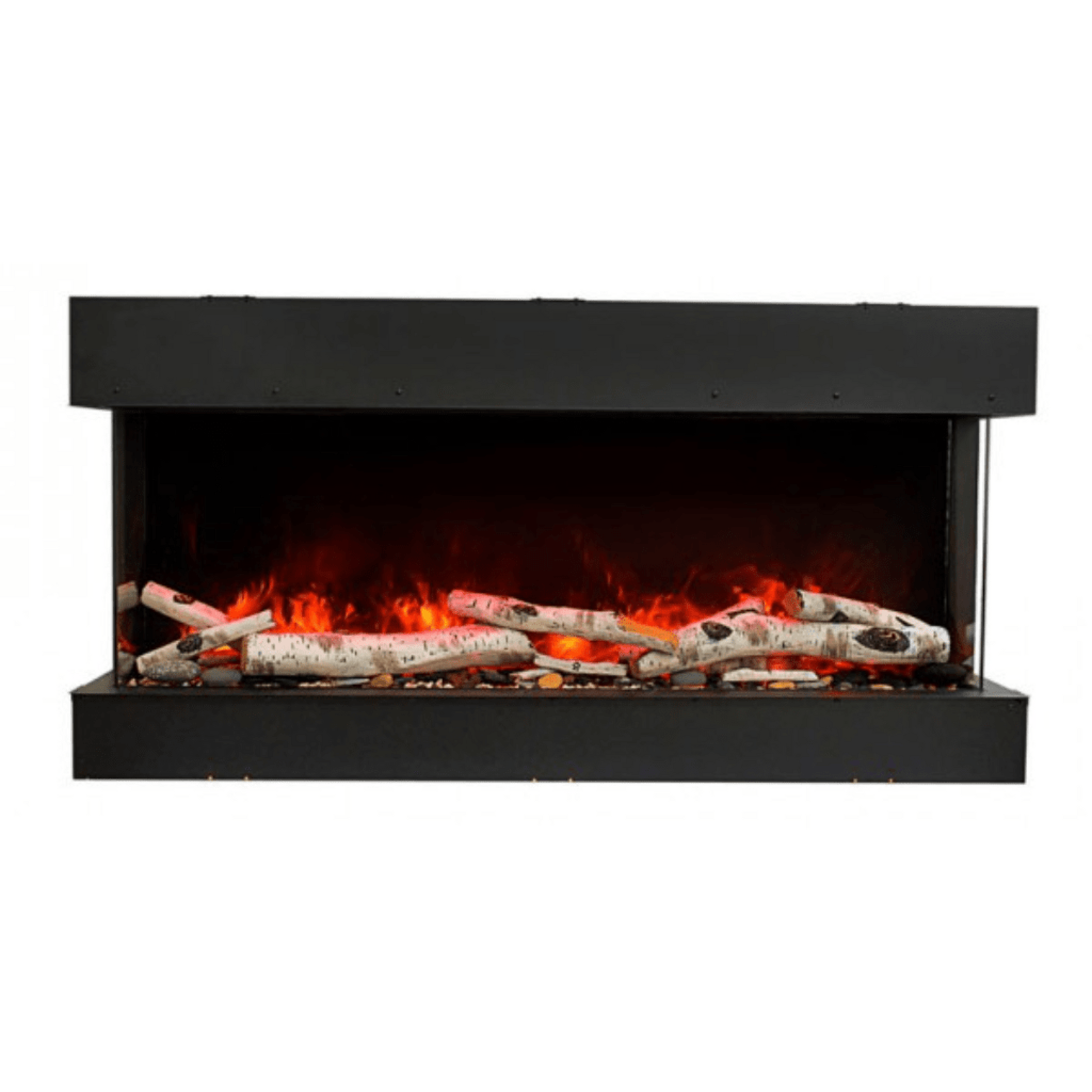 Remii by Amantii Bay Slim 72" 3-Sided Indoor / Outdoor Smart Electric Fireplace
