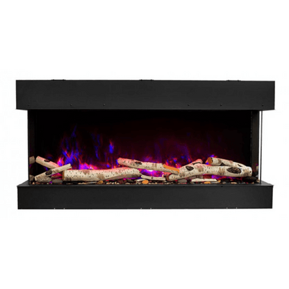 Remii by Amantii Bay Slim 72" 3-Sided Indoor / Outdoor Smart Electric Fireplace