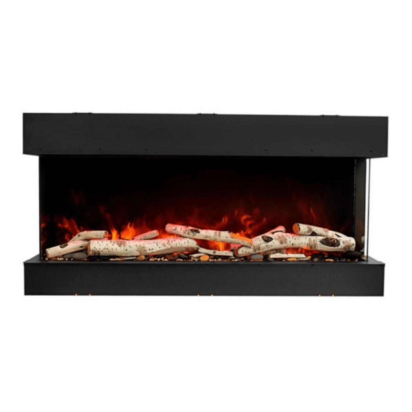 Remii by Amantii Bay Slim 72" 3-Sided Indoor / Outdoor Smart Electric Fireplace