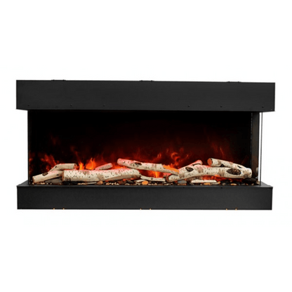 Remii by Amantii Bay Slim 72" 3-Sided Indoor / Outdoor Smart Electric Fireplace