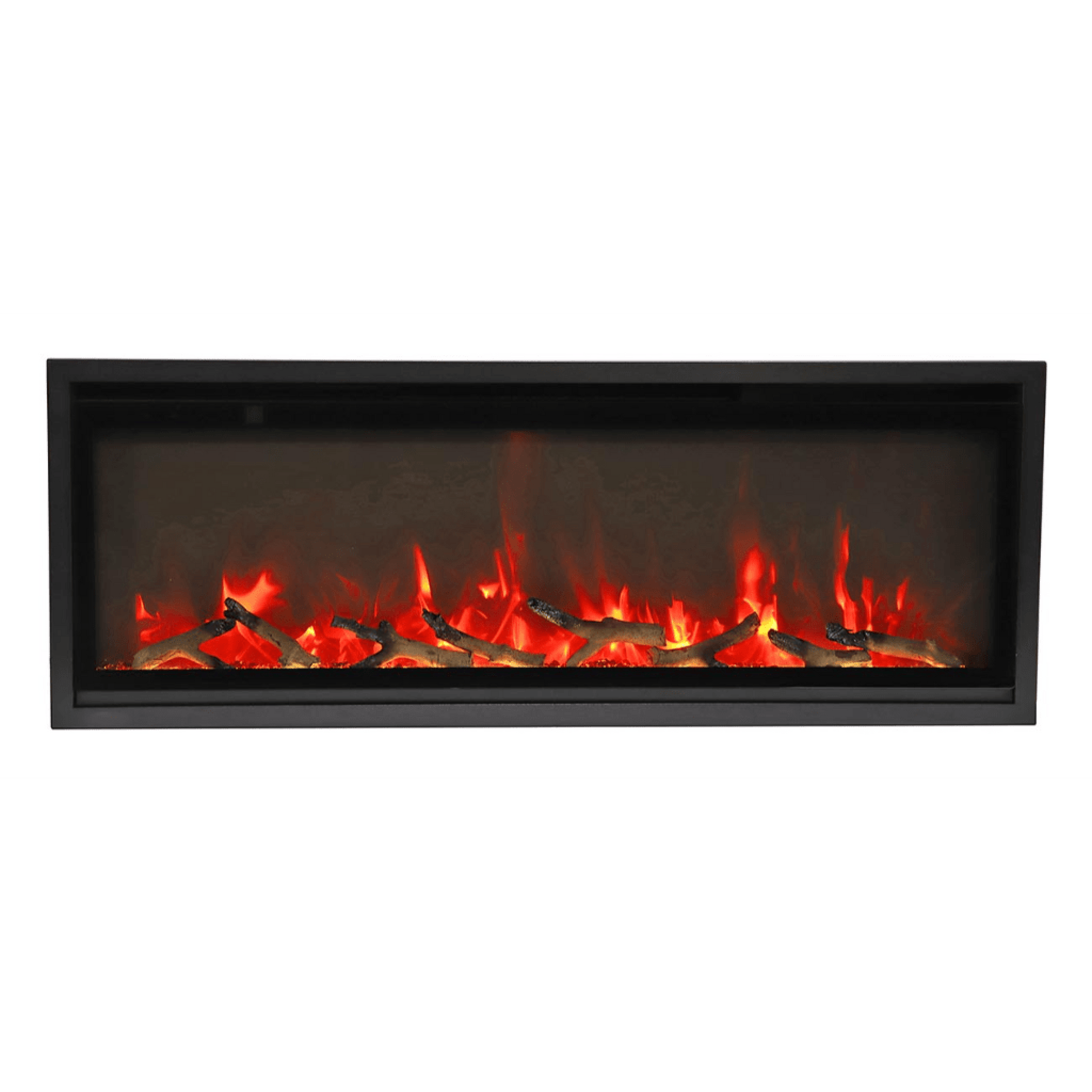 Remii by Amantii Extra Slim 45" Wall Mount Smart Electric Fireplace With Black Steel Surround