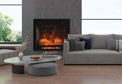 Remii by Amantii Heritage Classic 30" Traditional Electric Fireplace Insert With Logs