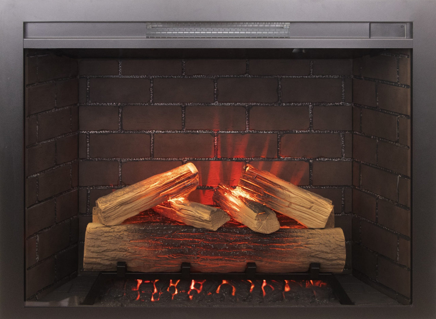 Remii by Amantii Heritage Classic 33" Traditional Electric Fireplace Insert With Logs