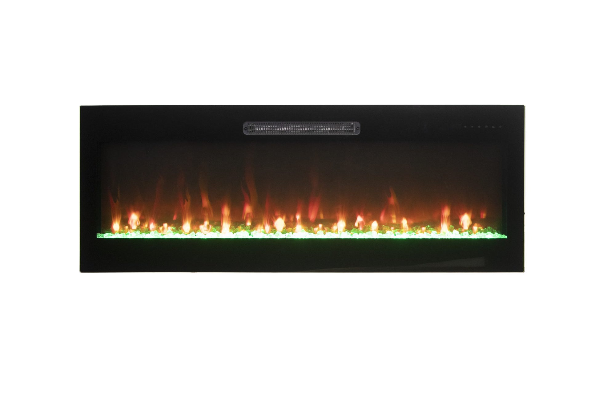 Remii by Amantii Horizon 36" WiFi-Enabled Wall-Mounted Electric Fireplace With Clear Glass Media