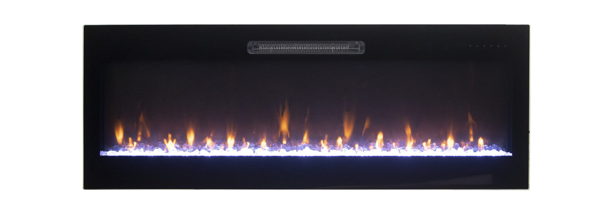 Remii by Amantii Horizon 36" WiFi-Enabled Wall-Mounted Electric Fireplace With Clear Glass Media