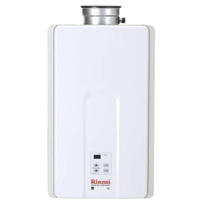 Rinnai HE Series 14" 150K BTU 6.5 GPM Indoor Non-Condensing Natural Gas Tankless Water Heater
