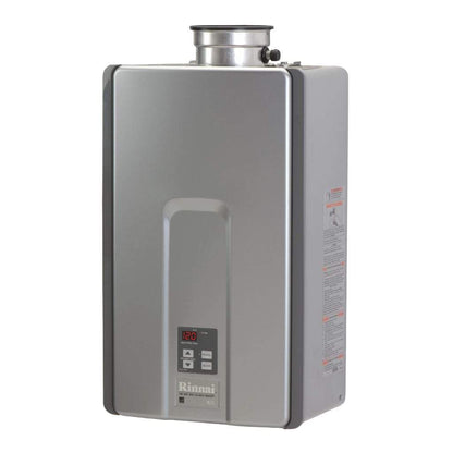 Rinnai HE+ Series 14" 180K BTU 7.5 GPM Non-Condensing Gas Tankless Water Heater