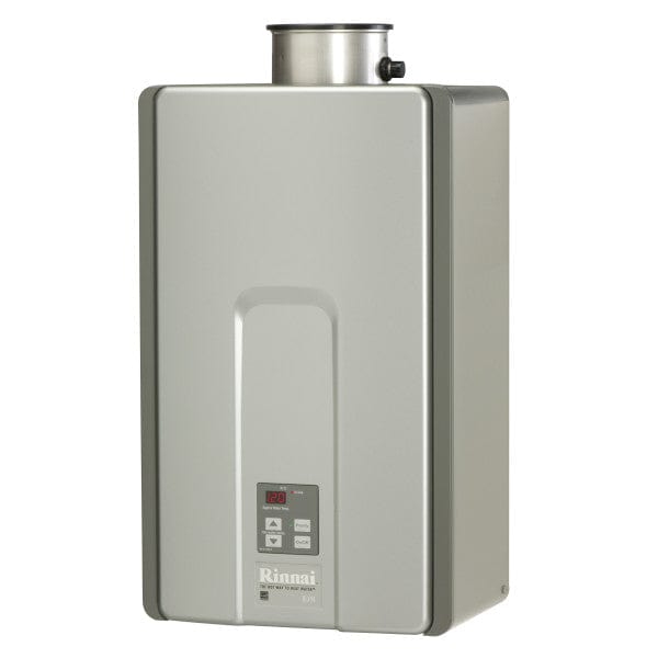 Rinnai HE+ Series 14" 192K BTU 9.8 GPM Non-Condensing Natural Gas Tankless Water Heater