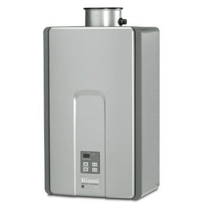 Rinnai HE+ Series 14" 199K BTU 9.8 GPM Non-Condensing Gas Tankless Water Heater