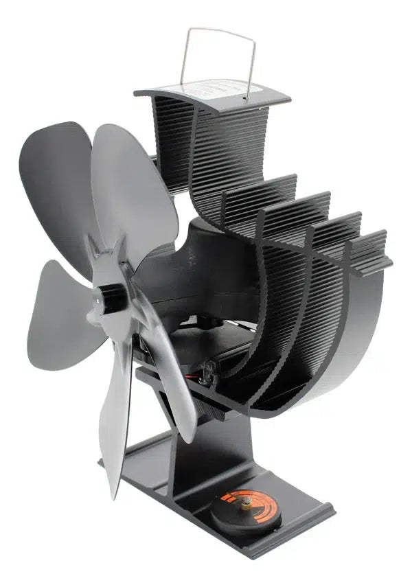 Rutland 220 CFM 5-Blade Heat-Powered Oscillating Wood Stove Fan