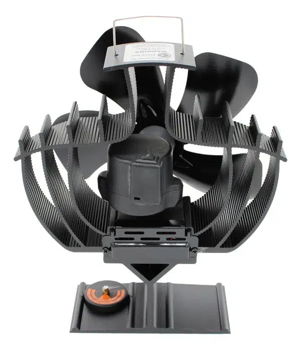 Rutland 220 CFM 5-Blade Heat-Powered Oscillating Wood Stove Fan