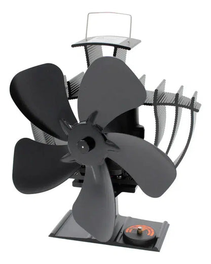 Rutland 220 CFM 5-Blade Heat-Powered Oscillating Wood Stove Fan